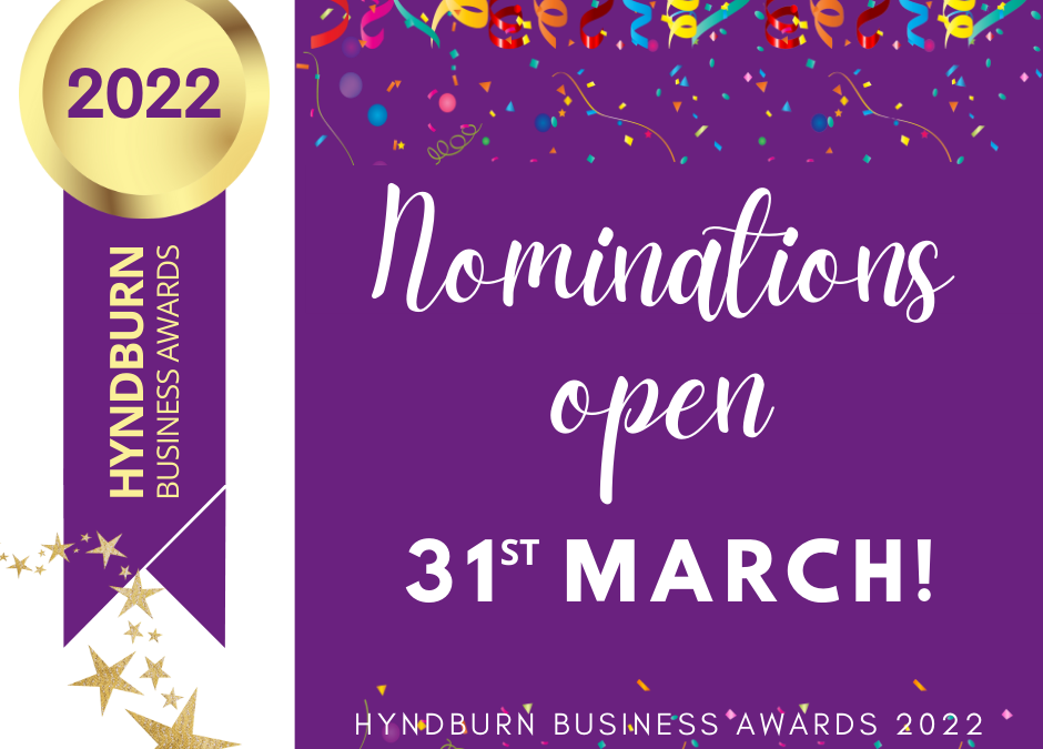 Nominations for HBA22 open on 31 March!