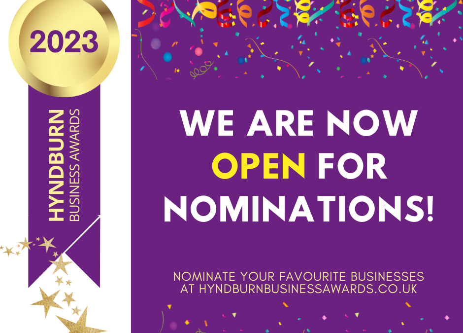 Hyndburn Business Awards 2023 is Open for Nominations!